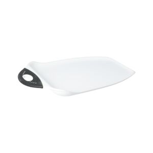 CUTTING BOARD CHOP&SCOOP 9.5X13" WHT/BLK CUTTING BOARD CHOP&SCOOP 9.5X13" WHT/BLK